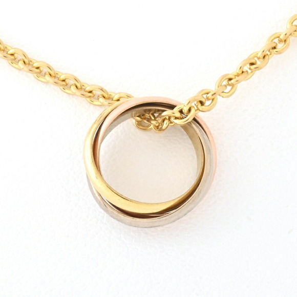 CARTIER Jewelry - Cartier Baby Trinity 750 (K18YG/WG/PG) Necklace 42.5cm